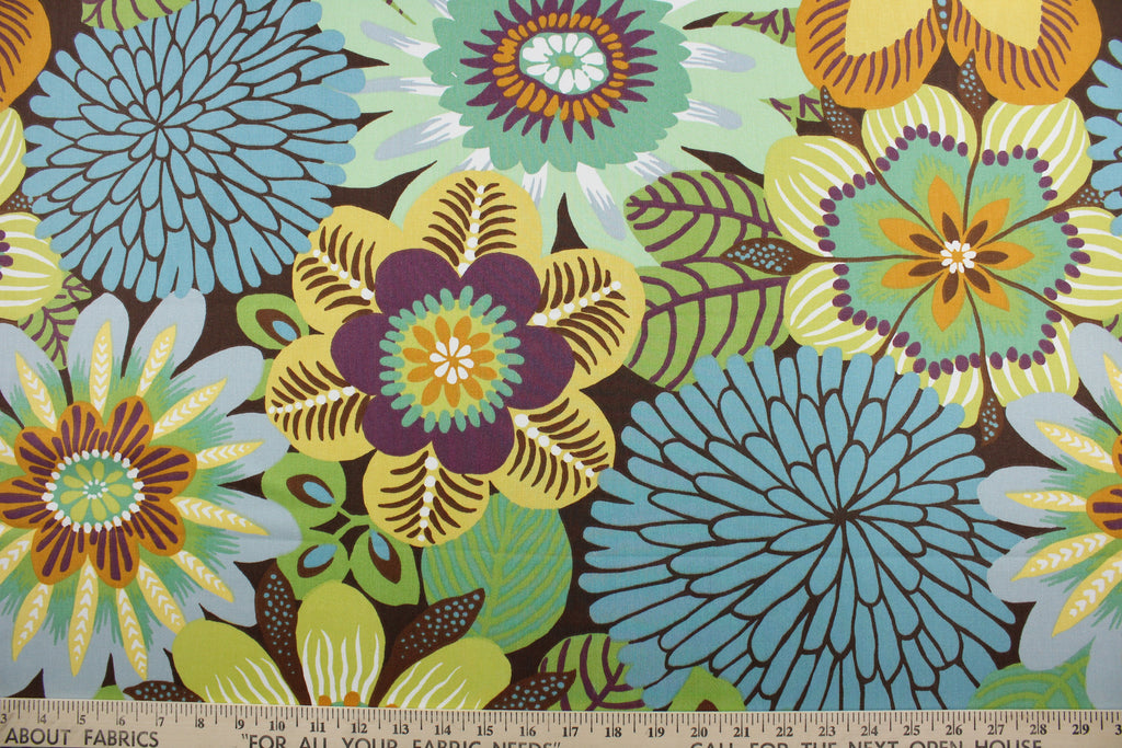 Robert Allen© Kiki in Azure All About Fabrics