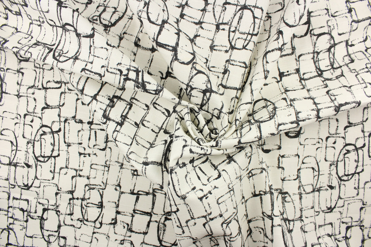 Home Accent Fabrics A Ronnie Gold Design© Jet Set in Coal All About