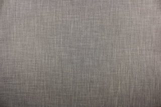 This mock linen in brownish gray would be great for home decor, multi purpose upholstery, window treatments, pillows, duvet covers, tote bags and more.  We offer this fabric in other colors.