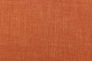 This mock linen in dark orange would be great for home decor, multi purpose upholstery, window treatments, pillows, duvet covers, tote bags and more.  We offer this fabric in other colors.