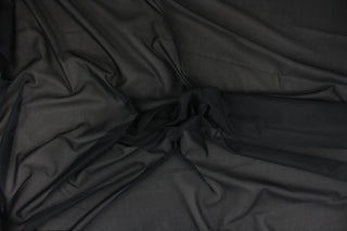  Tricot fusible interfacing in solid black. Tricot has a 2 way or 4 way stretch.