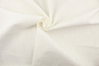 A viscose fabric in a solid bright white .