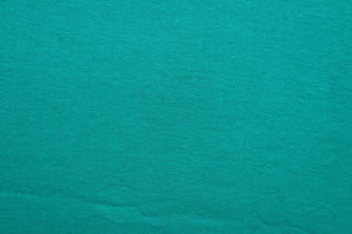 This aqua cotton jersey fabric, has a 4-way stretch that is soft, durable, breathable and will allow movements of the body.  Uses include t-shirts, sportswear, loungewear, leggings, children's apparel, bedding and sheets.  We offer a variety of jersey fabrics.