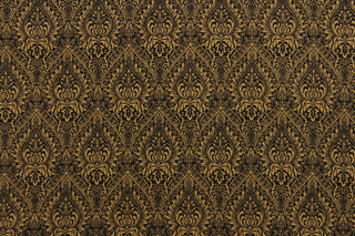 From the "Stone Cottage" collection, Chandler in Licorice features a large damask design in brown and black.  The versatile lightweight fabric is soft and easy to sew.  It would be great for quilting, crafting and sewing projects.  