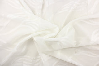 Sheer Fabric by the Yard | Embroidered & Lightweight Sheer Material ...