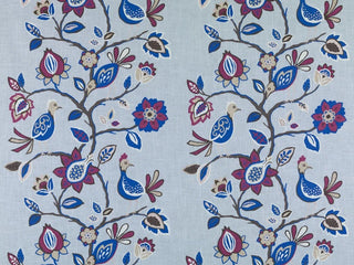Tobi Fairley Meriweather Fabric in Blueberry