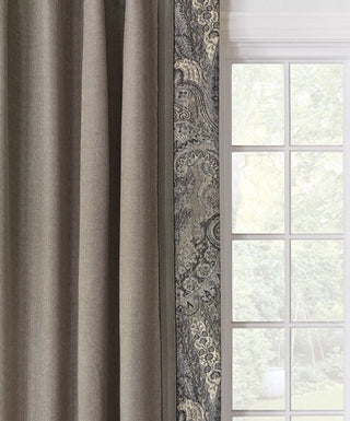 Eastern Accents Reign Wool Blend Fabric in Wicklow Heather