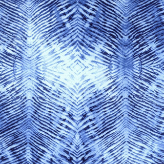 Kitty Yoshida Blue Fur Shibori Quilting Fabric for Benartex