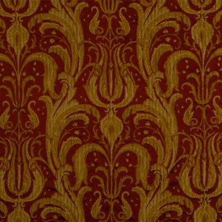 Beacon Hill Scipios Dream Silk Fabric in Moroccan Red