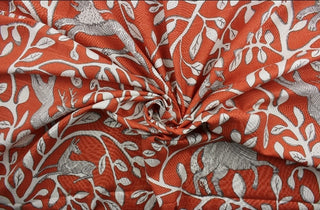 Robert Allen Pantheon Fabric in Persimmon