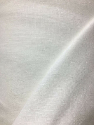 Stroheim Grace 100% Linen Woven Fabric in Off White