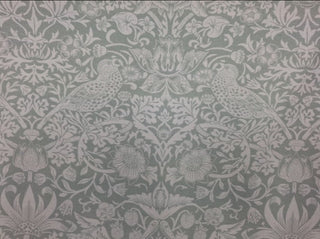 Morris & Co Strawberry Thief Fabric in Viridian