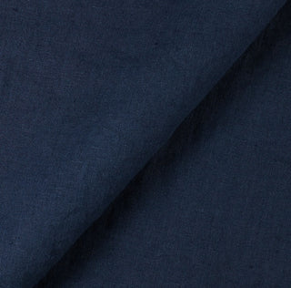 Robert Allen 100% Linen Woven Fabric in Indigo
