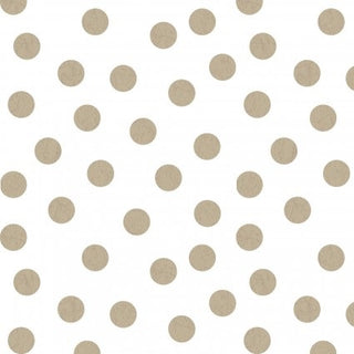 Katie Webb Design You are Amazing Dots Quilting Fabric in Light Taupe for Clothworks