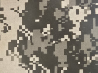 Timeless Treasures Pixel Camo in Black