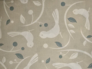 Timeless Treasures Birds & Branches Quilting Fabric in Tan