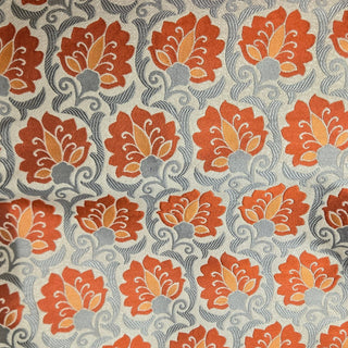 Waverly Playing Around Jacquard Fabric in Paprika