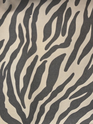 Zebra Outdoor Fabric in Cream