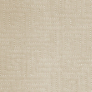 Robert Allen Swink Matelassé Greek Key Fabric in Dove
