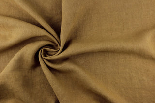 Robert Allen Heirloom Linen Fabric in Praline