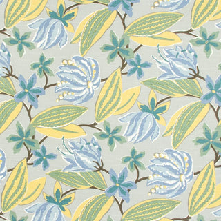 Robert Allen Bright Floral Fabric in Rain