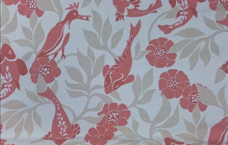 LuLu DK Sardinia Fabric in Coral