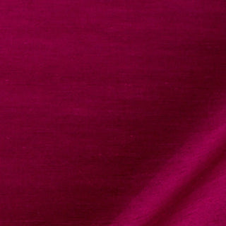 Beacon Hill Garlyn Solid Silk Linen Fabric in Magenta