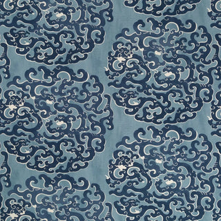 Robert Allen Juvarra Asian Inspired Fabric in Mussel Shell