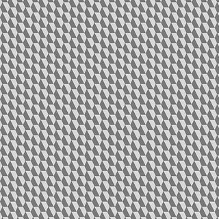 Benartex Tiny Hex Quilting Fabric in Gray