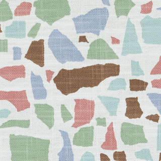 LuLu DK Abstractions Fabric in Seaglass
