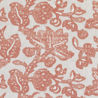 LuLu DK Botanical Fabric in Coral LE42617