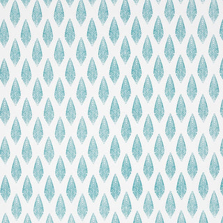 LuLu DK Leaf it Alone Fabric in Aqua