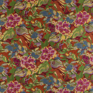 Robert Allen Cap Bon Garden Jacquard in Tomato