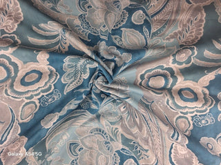 Swavelle Mill Creek Paris Paisley Fabric in Aquatic