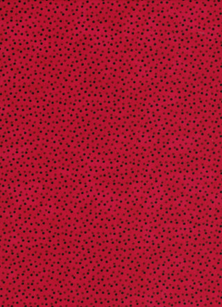 West Trade Multi Spot Quilting Fabric in Red