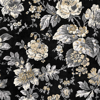 Wilmington Prints Blackwood Cottage Quilting Fabric in Black