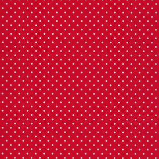 Calico Fabric Extra Small Dots Quilting Fabrics in Red