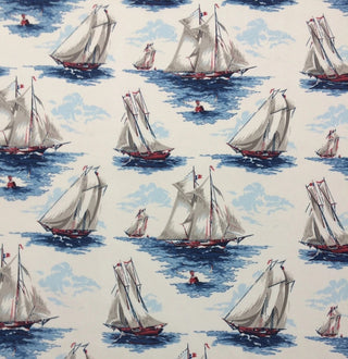P/Kaufmann Set Sail Outdoor Fabric in Blue