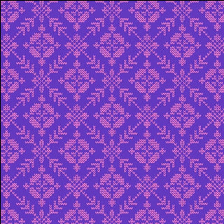 Anna Maria Horner Good Gracious Fair Isle in Blueberry