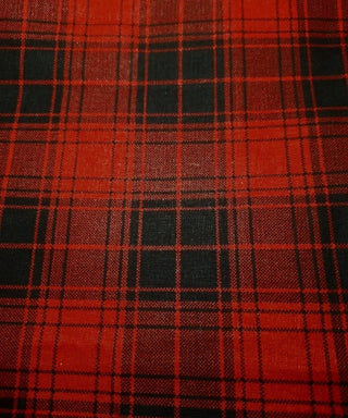 Timeless Treasures Tartan Plaid in Red & Black