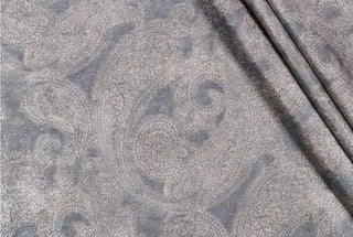 P/Kaufmann Patrina Woven Chenille Fabric in Pewter