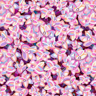 Mandy Budan Reflections Quilting Fabric in Plum