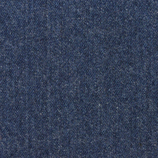 Classic Cotton Denim Fabric in Very Blue