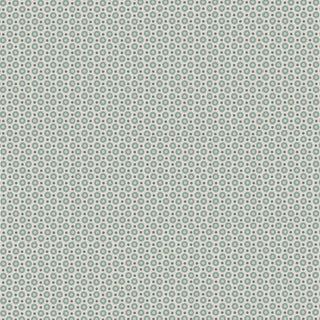 Benartex Teal Pinwheels Quilting Fabric on Light Tan