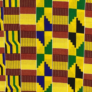 Harlem Wax  Traditional Akan Fabric in Multi
