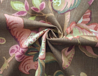 Richloom Chalcott Garden in Chocolate