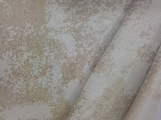 Duralee Fabrics Italian Distressed Texture Chenille Fabric in Warm Cream