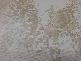 Duralee Fabrics Italian Distressed Texture Chenille Fabric in Warm Cream