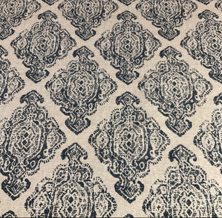 Swavelle Mill Creek Capture The Moment Upholstery Fabric in Indigo Blue