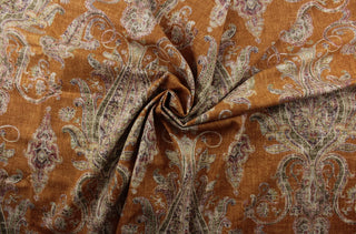 P/Kaufmann Fair Trade Fabric in Cognac